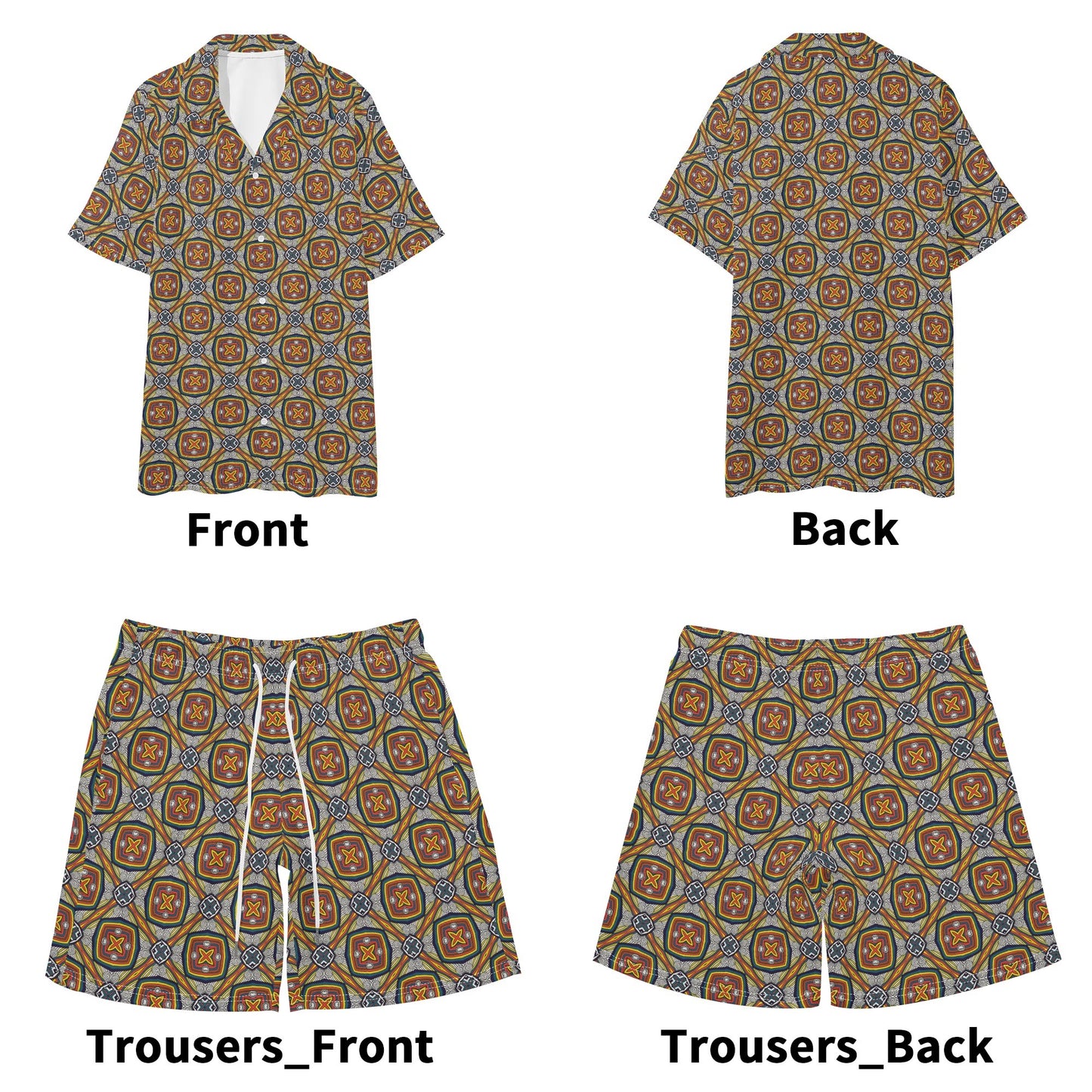AGBEN GOR Shirt & Shorts Set