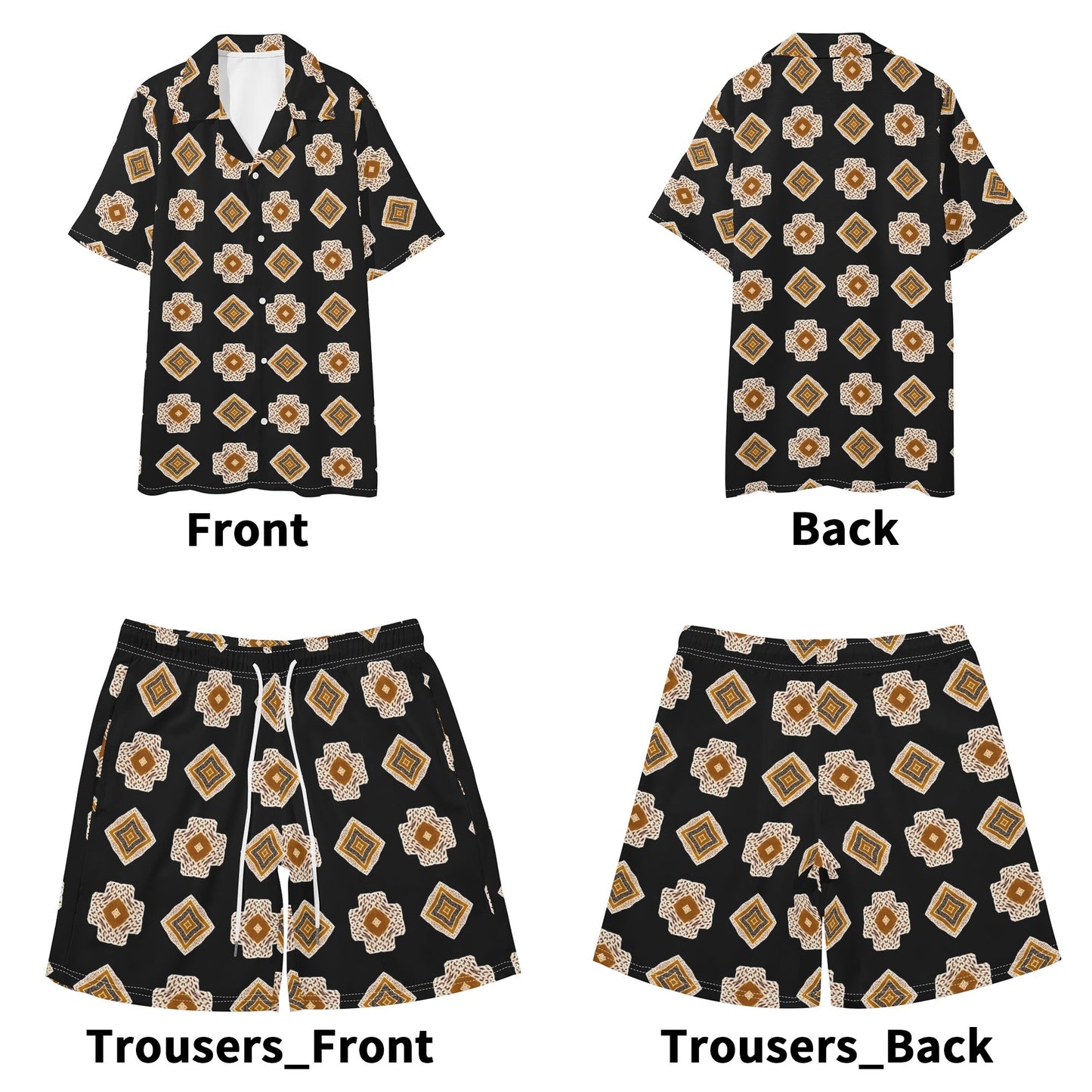 OTO BBW Shirt & Shorts Set