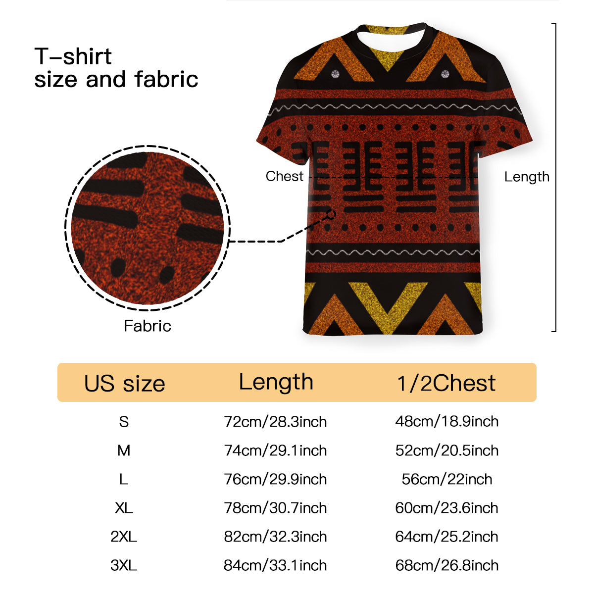 AGBEN RED Polyester T-Shirt