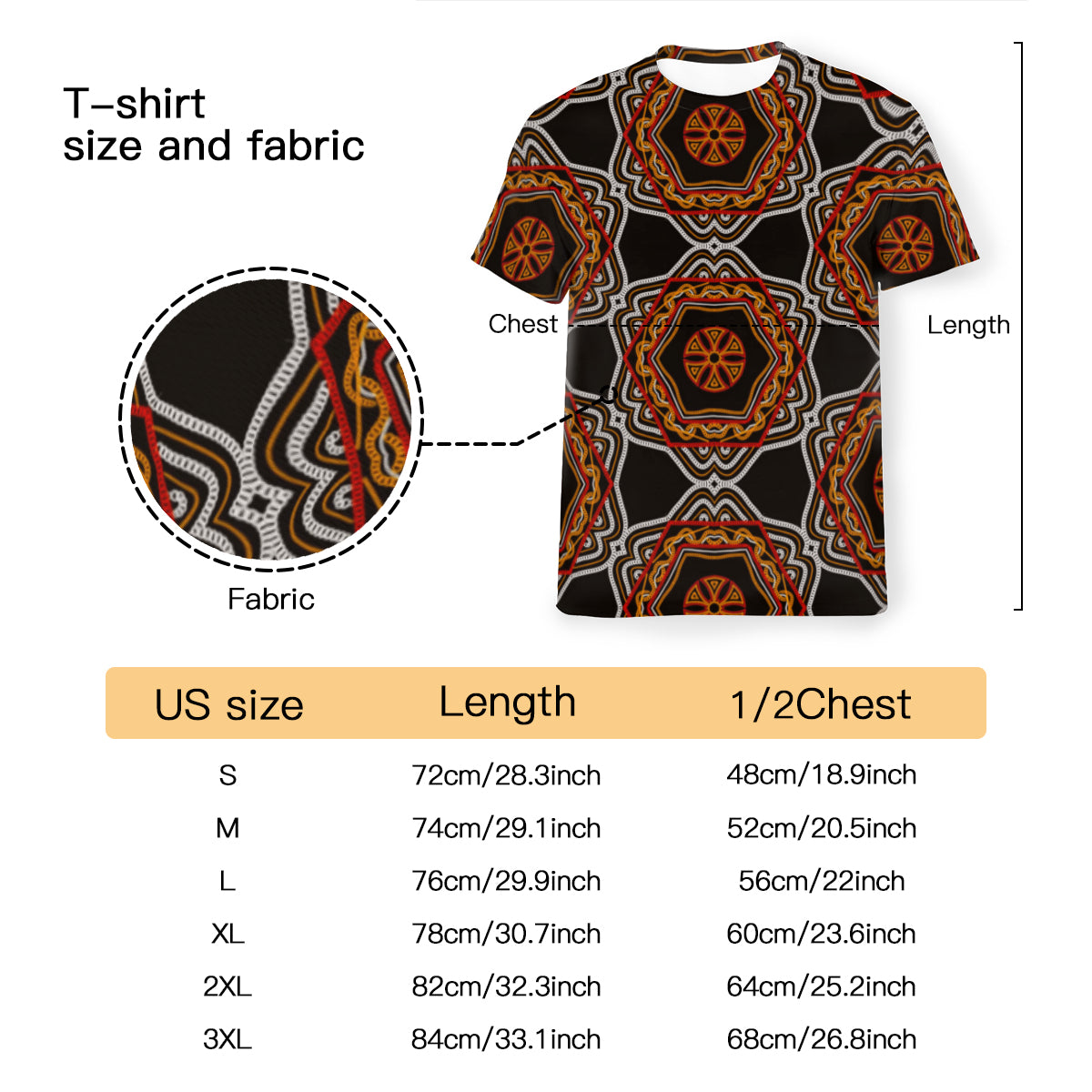 AGBEN BOR Polyester T-Shirt