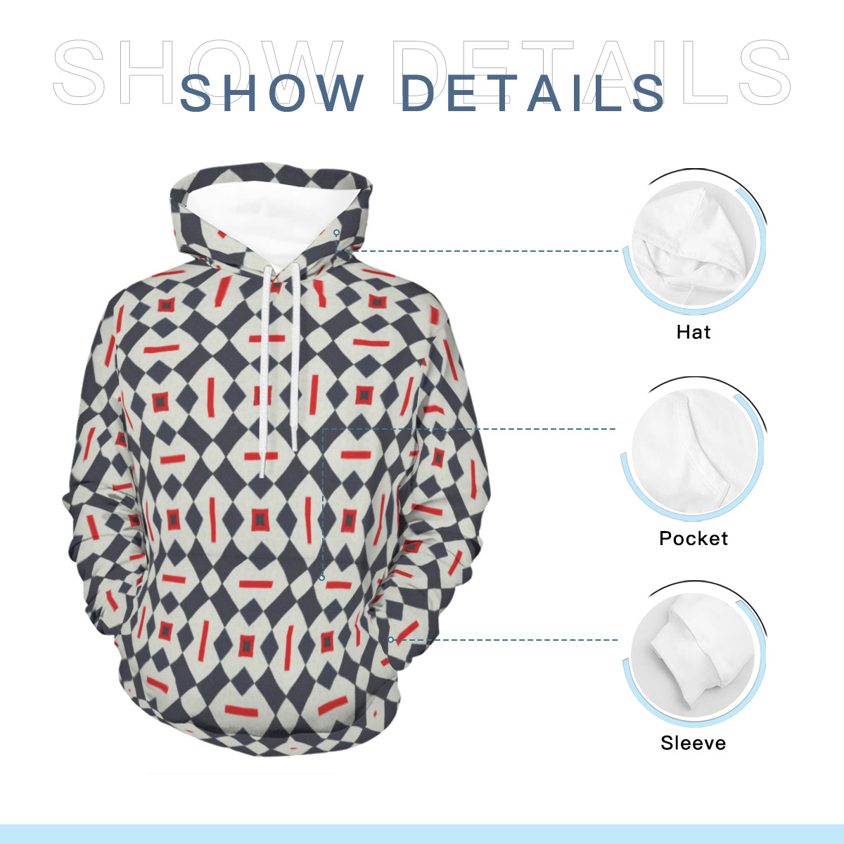 AGBEN RBW Polyester Hoodie