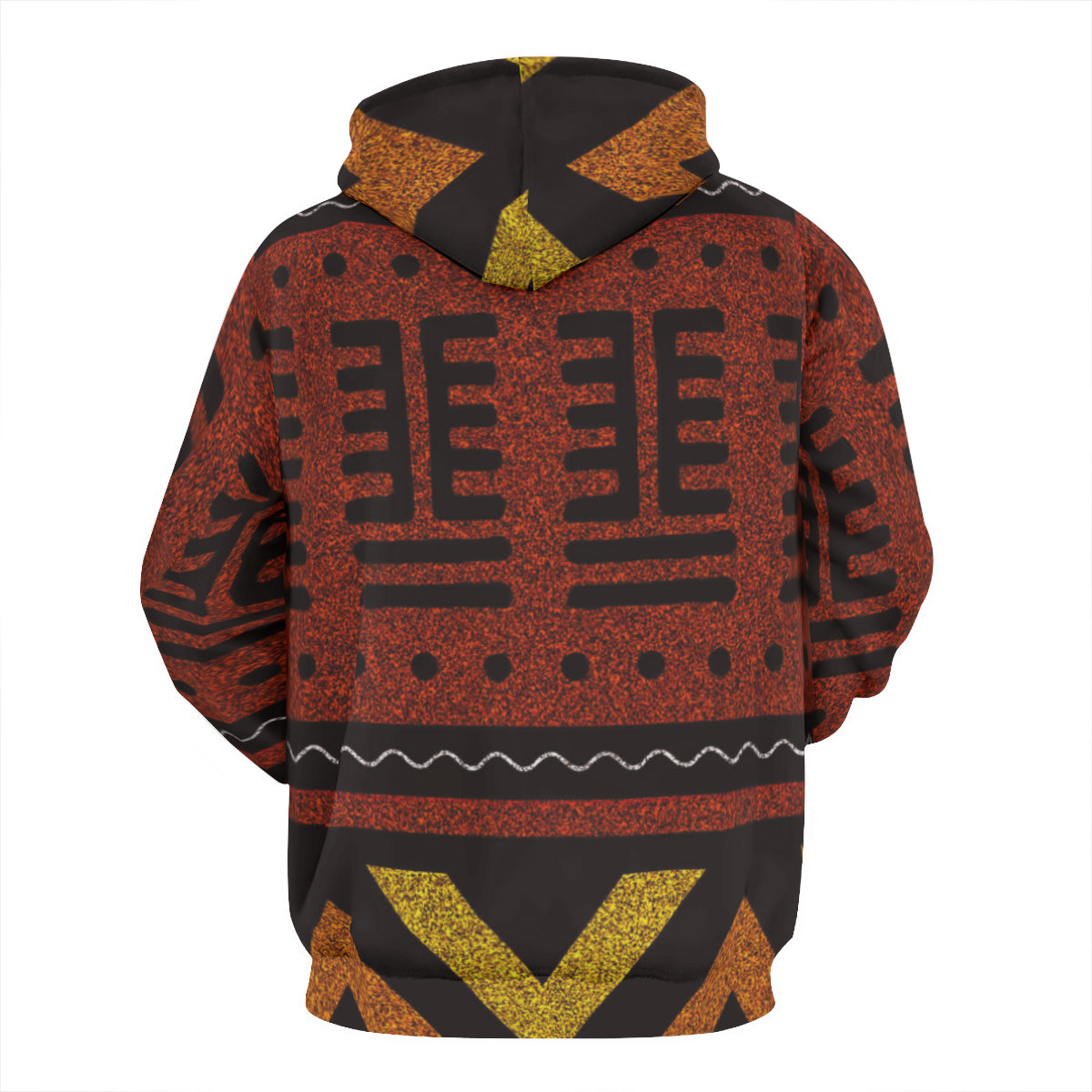 AGBEN RED Polyester Hoodie